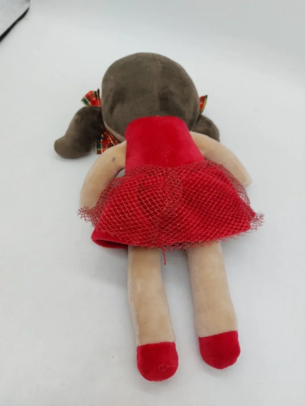 Carried Away Plush Doll by Stepping Stones Merry Dress Browm Hair